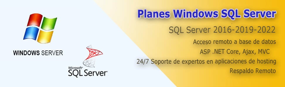 SQL server windows hosting